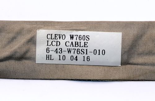 Шлейф матрицы Clevo W760S W76TH 6-43-W76S1-010