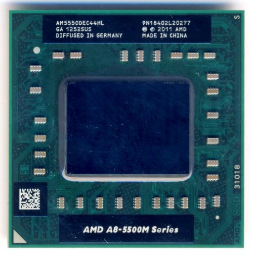 AM5550DEC44HL A8-5550M процессор для ноутбука AMD A8-5550 FS1 (FS1r2)
