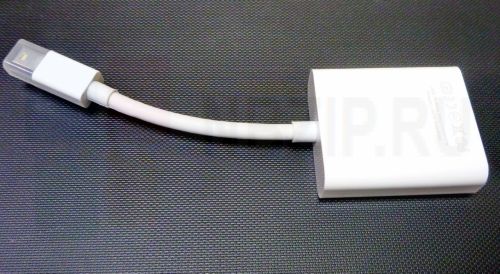 Адаптер Apple A1307 Mini DisplayPort to VGA Adapter (MB572Z/A)