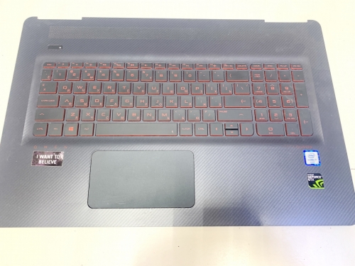 Верхняя панель с клавиатурой  HP Omen 17 , 17-W EAG37006050