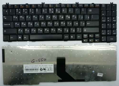 Клавиатура ноутбука Lenovo B550, B560, G550, G550A