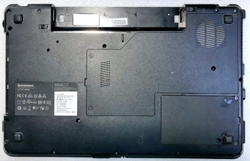 Нижняя часть корпуса, поддон ноутбука Lenovo B550 G550, G555 AP07W000G с крышками 