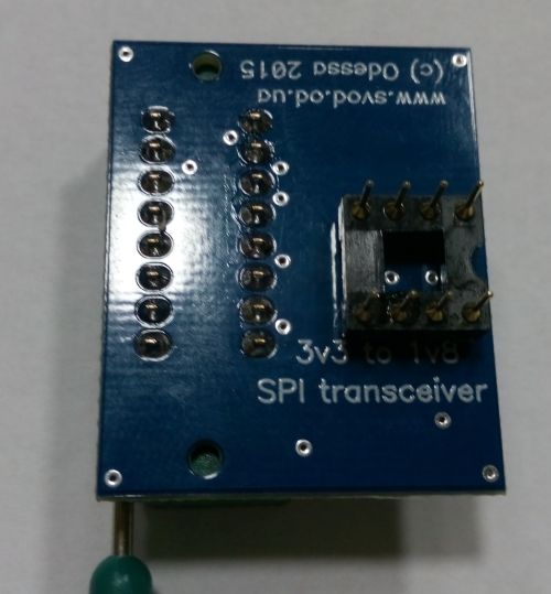 SPI переходник 3V - 1.8V для программирования SPI микросхем BIOS 1.8 вольта