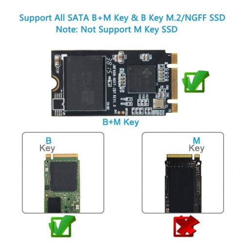 Переходник SSD формата NGFF на SATA