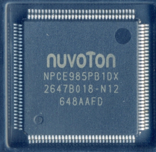 NPCE985PB1DX мультиконтроллер Nuvoton