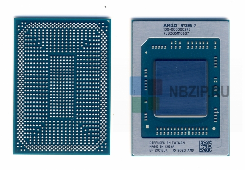 100-000000295 процессор AMD Ryzen 7 5800H, BGA1140 (FP6)