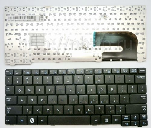 Клавиатура ноутбука Samsung N102, N128, N140, N143 черная