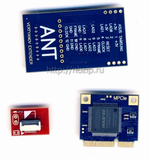 Универсальная VERTYANOV mini PCI-E debug card для ноутбуков Asus, Compal, Sony, Samsung