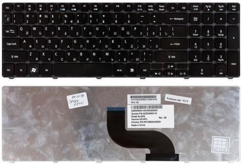 Клавиатура ноутбука Acer Aspire 5738, 5250, 5551, 5542 и др.