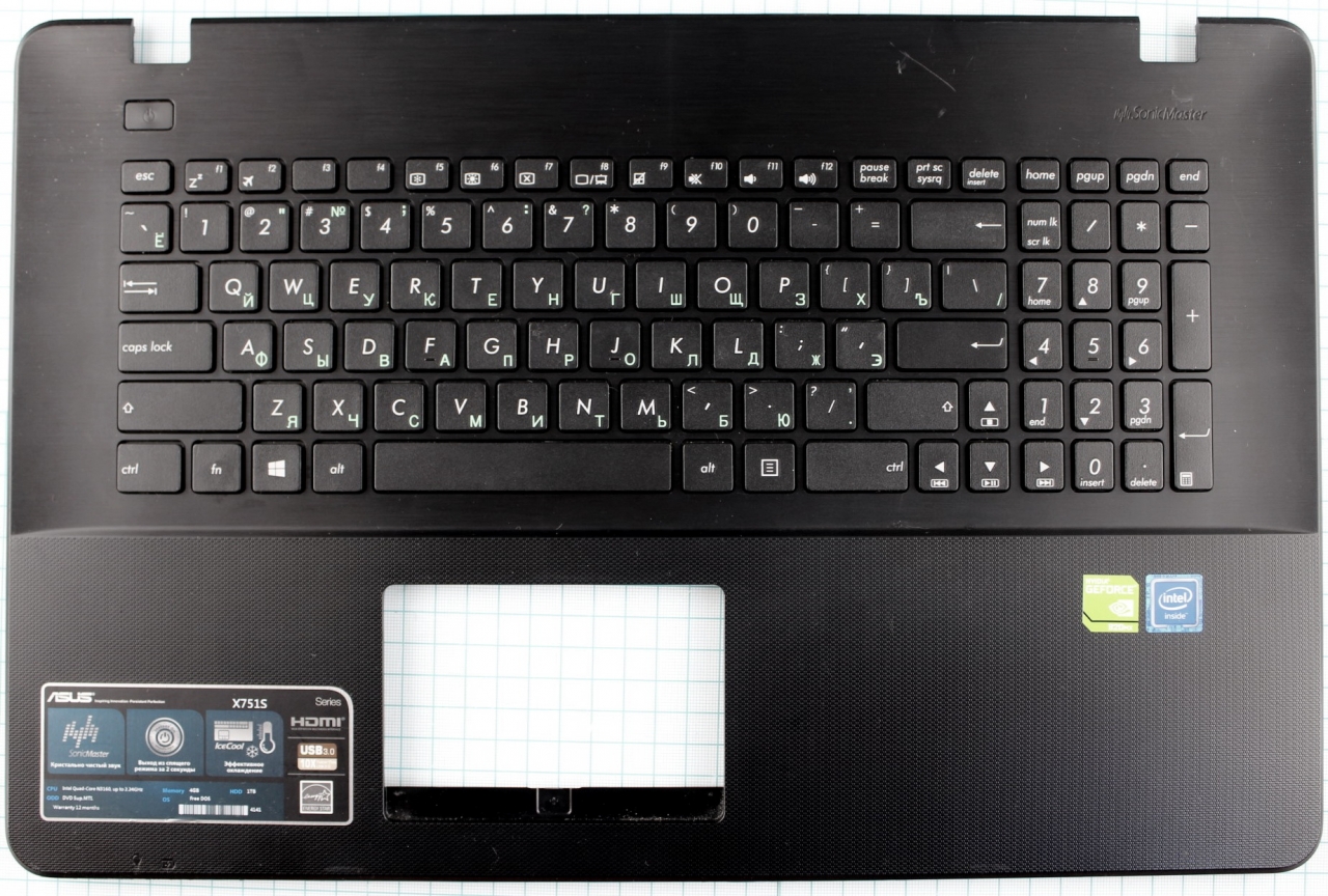 Клавиатура Для Ноутбука Asus X751l Купить