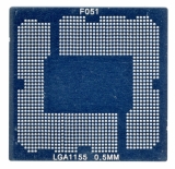 Трафарет прямого нагрева LGA1155 socket Intel