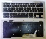 Клавиатура для ноутбука Sony VGN-SR черная c рамкой