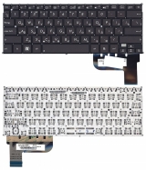 Клавиатура для ноутбука Asus UX21, UX21A черная