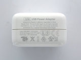 Зарядное устройство Apple USB 12w для iPad, iPhone A1401 MD836ZM/A