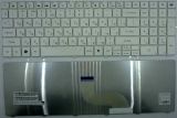Клавиатура ноутбука Packard Bell LM81, LM85, LM86,  белая